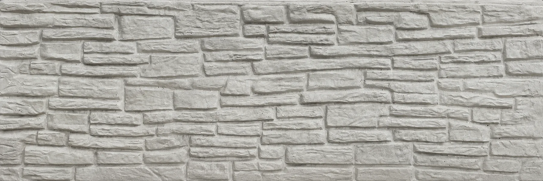 Vzor betonového plotu Lámaný kámen